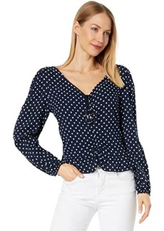 Tommy Hilfiger Long Sleeve Top with Ruching
