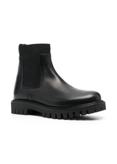 Tommy Hilfiger lug-sole leather Chelsea boots