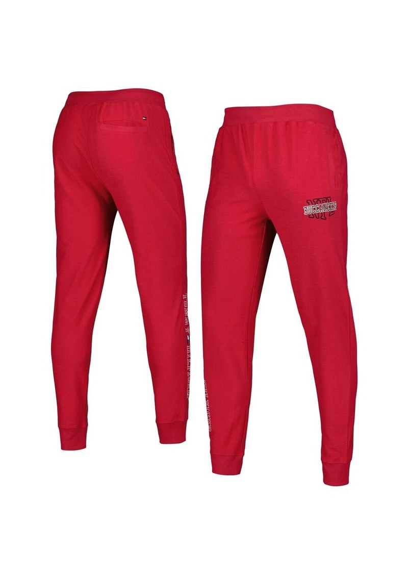 Men's Tommy Hilfiger Red Tampa Bay Buccaneers Mason Jogger Pants - Red