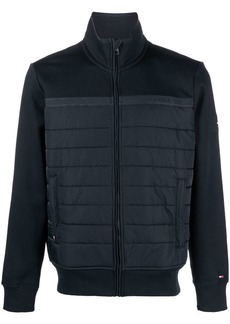 Tommy Hilfiger mixed-media down-padded jacket