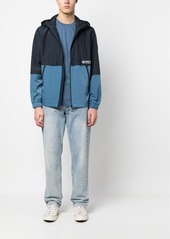 Tommy Hilfiger panelled-design hooded jacket
