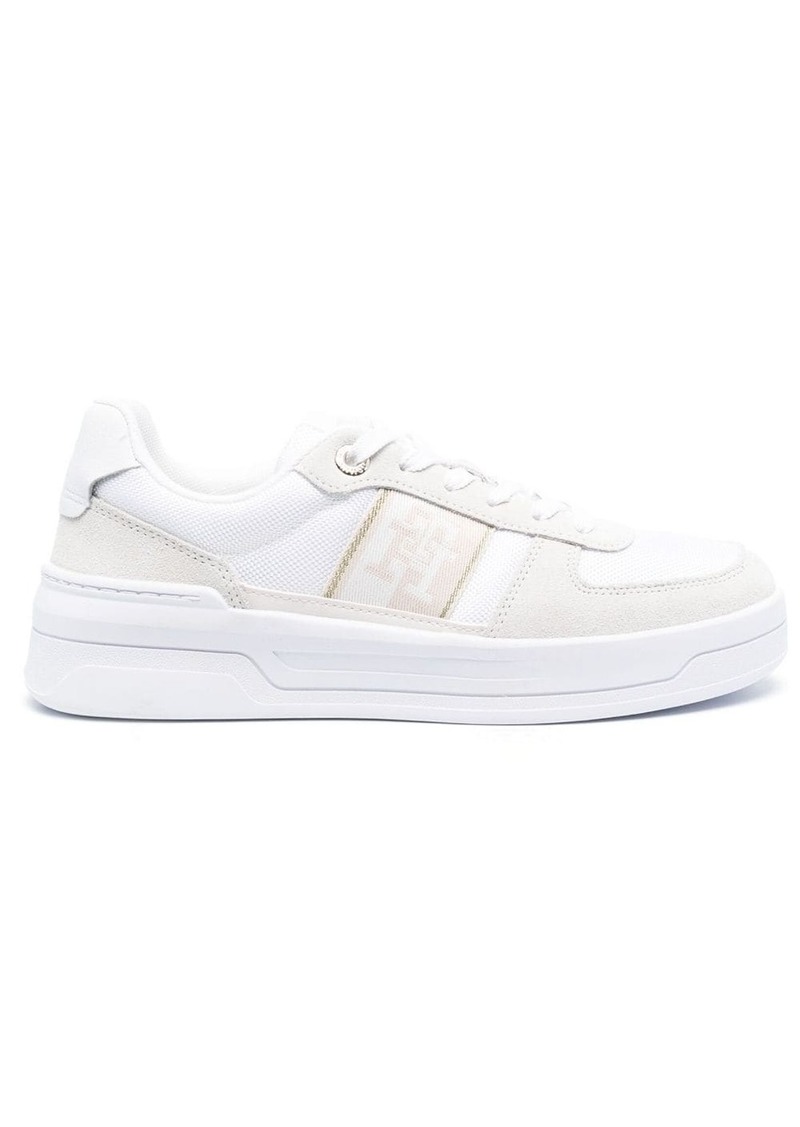 Tommy Hilfiger panelled leather sneakers