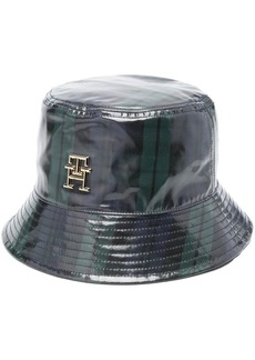 Tommy Hilfiger patent tartan bucket hat