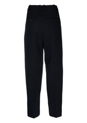 Tommy Hilfiger pleated tapered wide-leg trousers