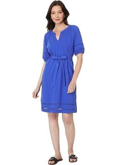 Tommy Hilfiger Puff Sleeve Belted Dress