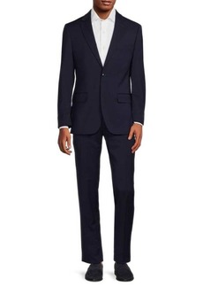 Tommy Hilfiger Regular Fit Wool Blend Suit