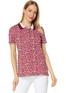 Tommy Hilfiger Short Sleeve Ditsy Polo