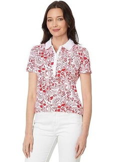 Tommy Hilfiger Short Sleeve Floral Polo