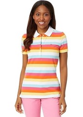 Tommy Hilfiger Short Sleeve Multi Color Striped Polo