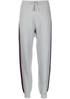 Tommy Hilfiger stripe-detail knitted track pants