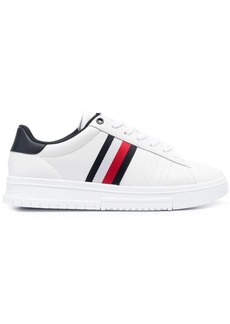 Tommy Hilfiger stripe-detail lace-up sneakers