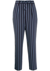 Tommy Hilfiger stripe-print slim-fit trousers