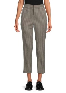 Tommy Hilfiger Striped Cropped Pants