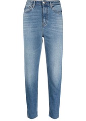 Tommy Hilfiger tapered-leg denim jeans