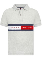 Tommy Hilfiger TEEN flag-logo polo shirt