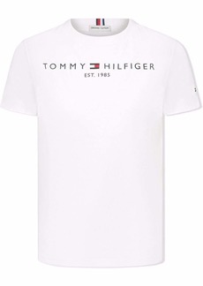 Tommy Hilfiger TEEN logo-print organic cotton T-shirt