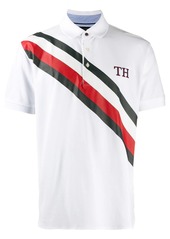 Tommy Hilfiger TH stripe polo shirt