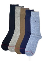 Tommy Hilfiger 5-Pack Dress Socks, Assorted Colors - Navy/Grey Assorted