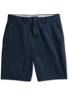 "Tommy Hilfiger Adaptive Men's 10"" Classic-Fit Stretch Chino Shorts with Magnetic Zipper - Sky Captain"