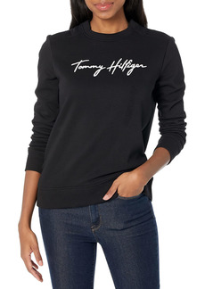 Tommy Hilfiger Adaptive womens Tommy Hilfiger Women's Adaptive Hoodie With Magnetic Zipper Sweatshirt   US