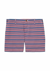 Tommy Hilfiger Women's Adaptive Shorts with Magnetic Fly Bittersweet/Blue Depths/Bright White