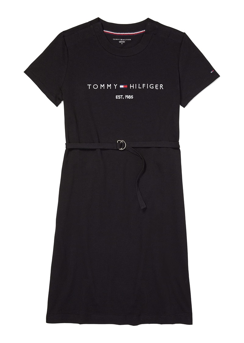 Tommy Hilfiger Adaptive Women's T-Shirt Dress with Magnetic Closure at Shoulders  XS