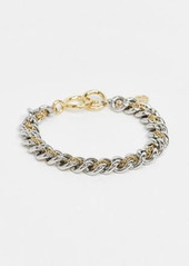 Tommy Hilfiger chain bracelet in mixed metal
