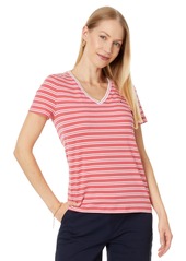 Tommy Hilfiger Classic Cotton V-Neck T-Shirts for Women