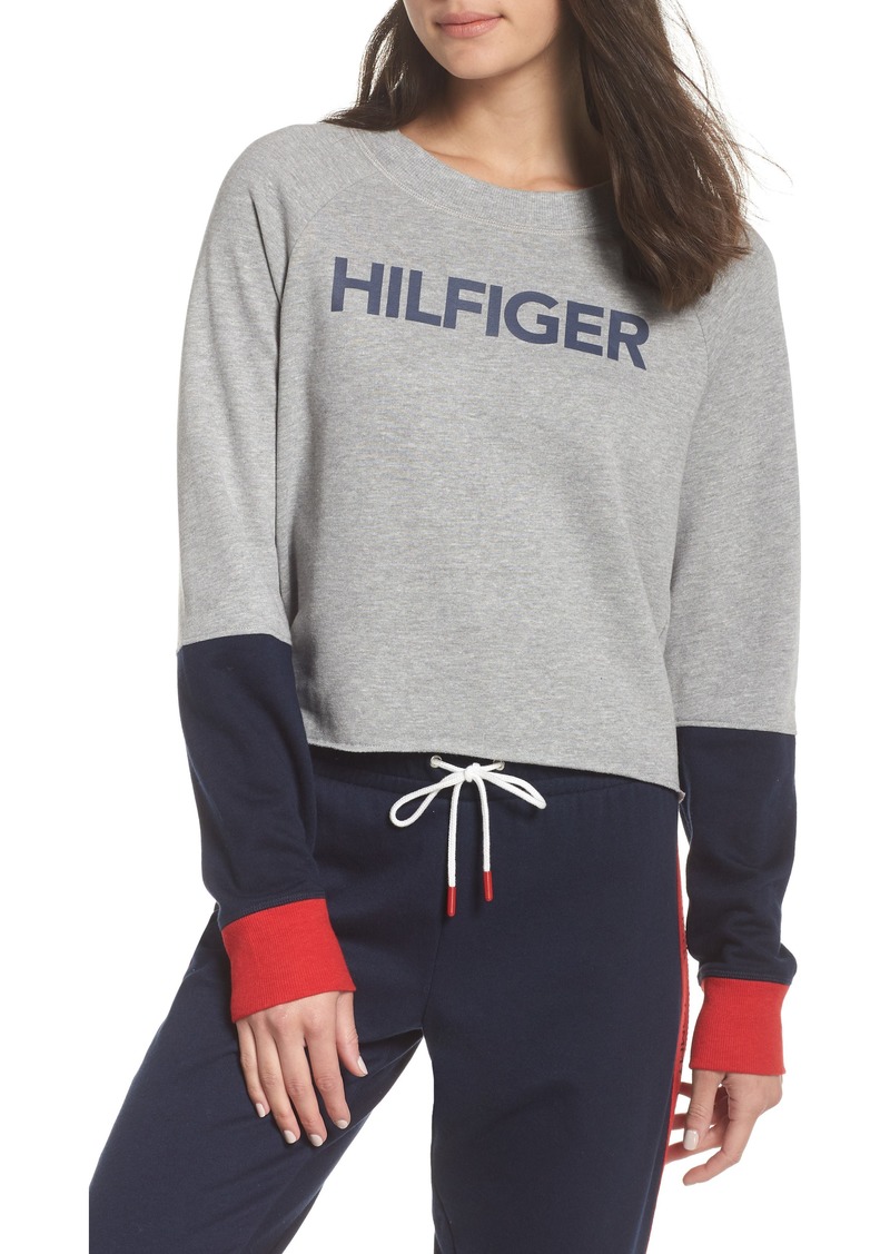 tommy hilfiger colorblock pullover