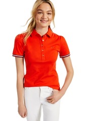Tommy Hilfiger Cotton Puff-Sleeve Polo