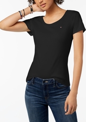 Tommy Hilfiger Cotton Scoop Neck T-Shirt, Created for Macy's