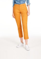 Tommy Hilfiger Cuffed Chino Straight-Leg Pants, Created for Macy's