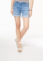 Tommy Hilfiger Women's Th Flex Cuffed Denim Shorts - Pacific Blue