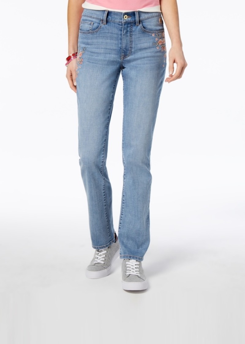 tommy hilfiger sandy straight fit jeans