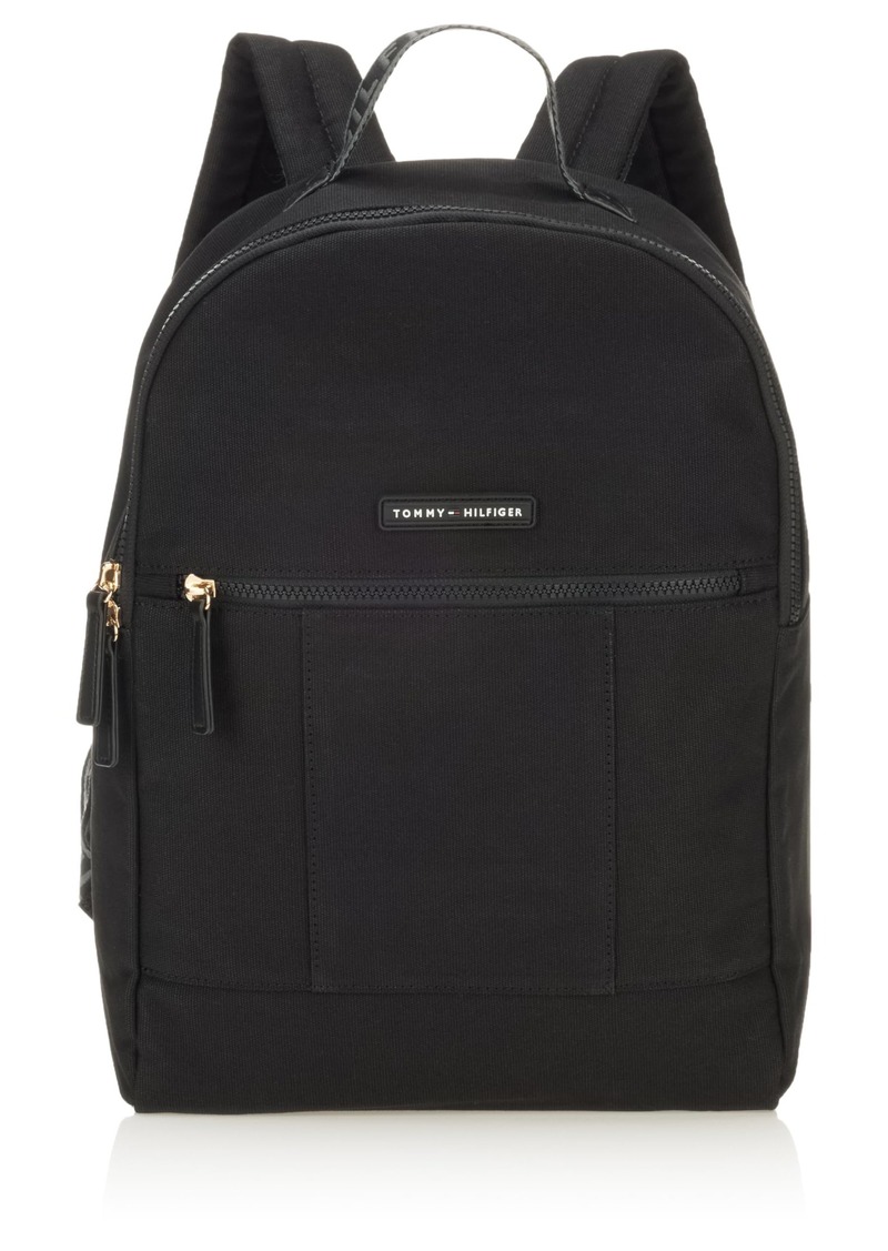 Tommy Hilfiger Men's Flag Backpack BLACK