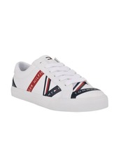 Tommy Hilfiger Lacen Sneaker in White Faux Leather at Nordstrom