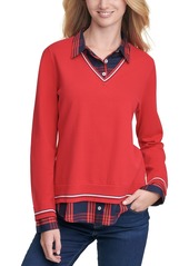 Tommy Hilfiger Layered-Look Sweater