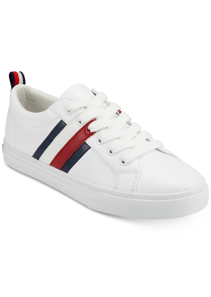 Tommy Hilfiger Women's Lireai Lace up Sneakers - White