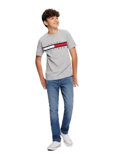Tommy Hilfiger Little Boys Graphic-Print Cotton T-Shirt - Grey Heather