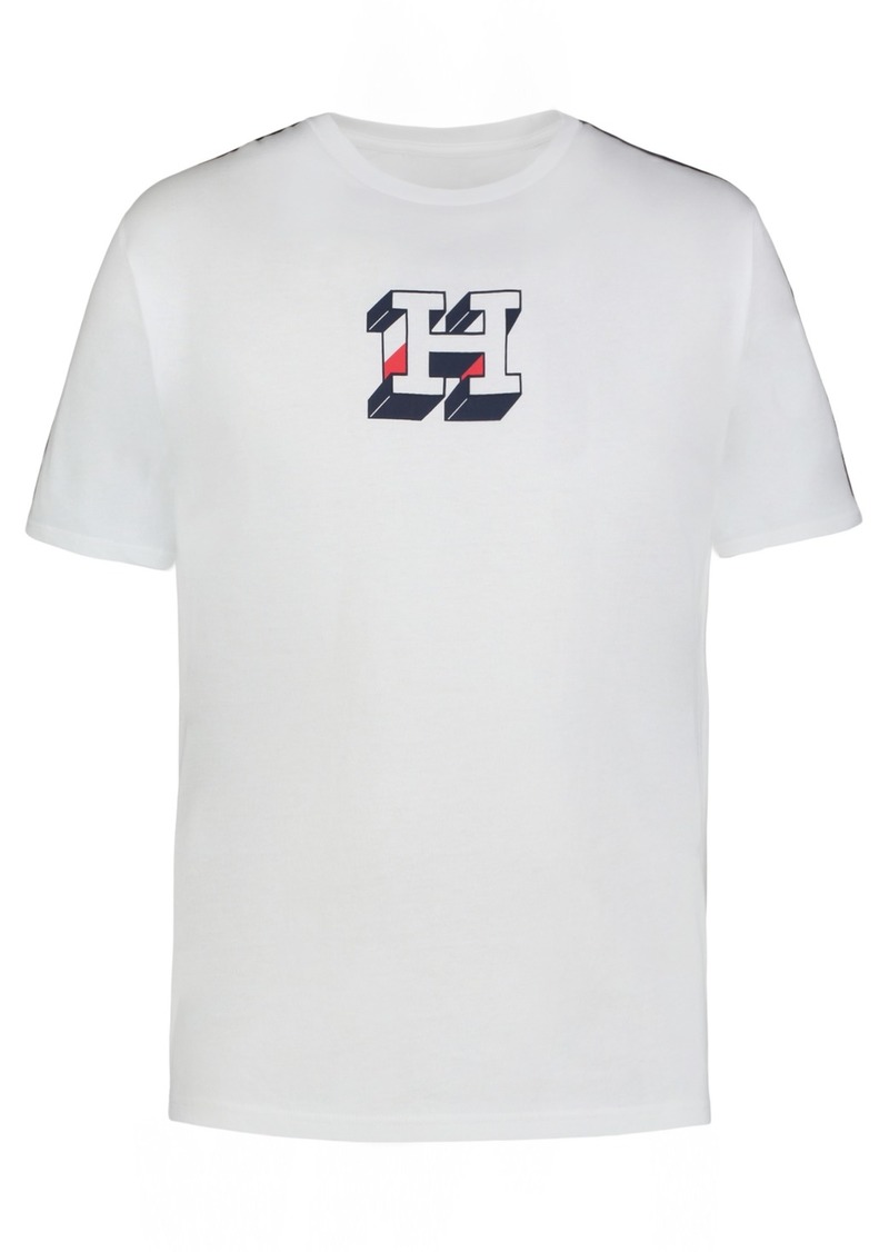 Tommy Hilfiger Little Boys H-Block Short Sleeve T-shirt - Fresh White