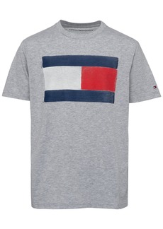 Tommy Hilfiger Little Boys Tommy Flag Graphic-Print T-Shirt - Grey Heather