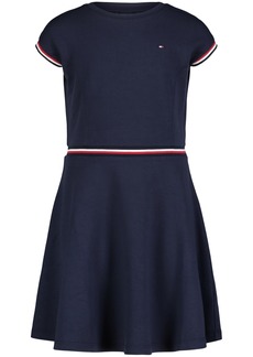 Tommy Hilfiger Little Girls Cap Sleeve Dressy Dress - Dark Blue