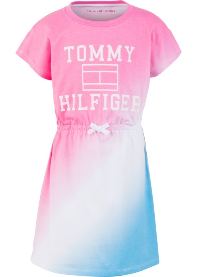 Tommy Hilfiger Toddler Girls Cotton Dip-Dyed T-Shirt Dress
