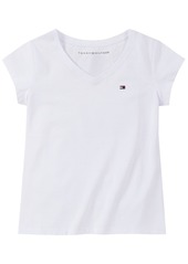 Tommy Hilfiger Little Girls Signature T-shirt - White