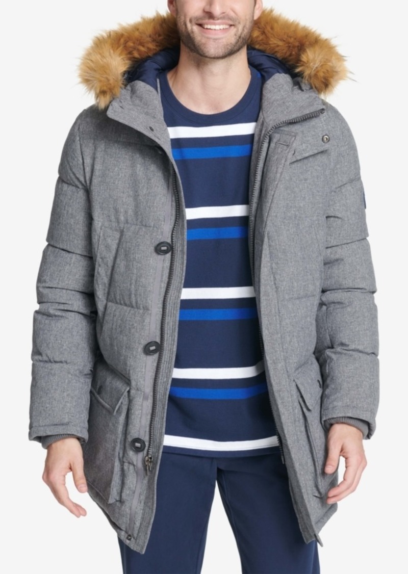 tommy hilfiger long snorkel parka