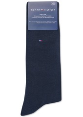 Tommy Hilfiger Men's 2-Pk. Solid Dress Socks - Navy Asst