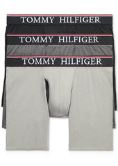Tommy Hilfiger Men's 3-Pk. Cool Moisture-Wicking 4-Way Stretch Boxer Briefs