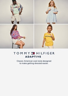 Tommy Hilfiger Men's Adaptive Quarter Zip Solid Sweater with Zipper Closure