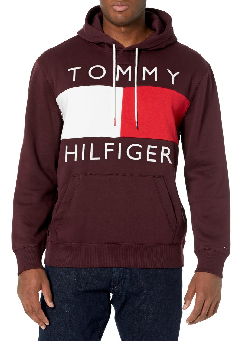 Tommy Hilfiger Men's Adaptive Hoodie with Magnetic Buttons  MD