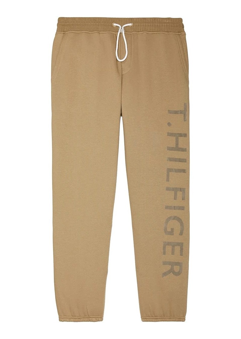 Tommy Hilfiger Men's Adaptive Jogger Pants with Drawcord Closure  M